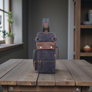 TSD Brand Hill Side Canvas Sling Bag Unisex Adult Adjustable Straps Padded Strap